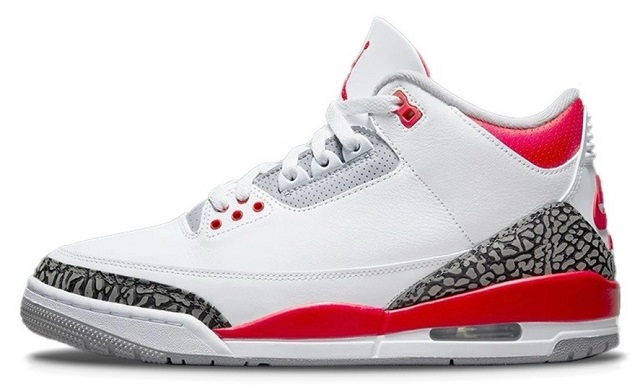 Air Jordan Retro 3 III SuperA Fire Red Cement